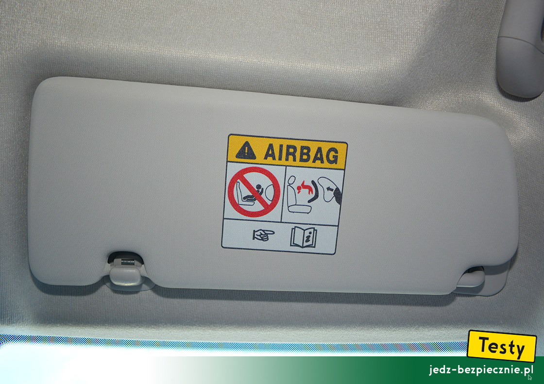 TESTY | Dacia Sandero III LPG - ostrzeżenie, aktywna poduszka powietrzna, fotelik tyłem do kierunku jazdy