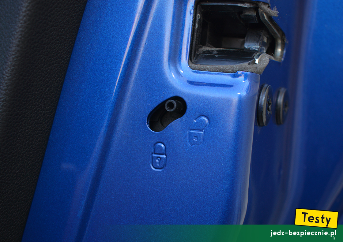 TESTY | Dacia Sandero III LPG - blokada otwarcia drzwi od środka