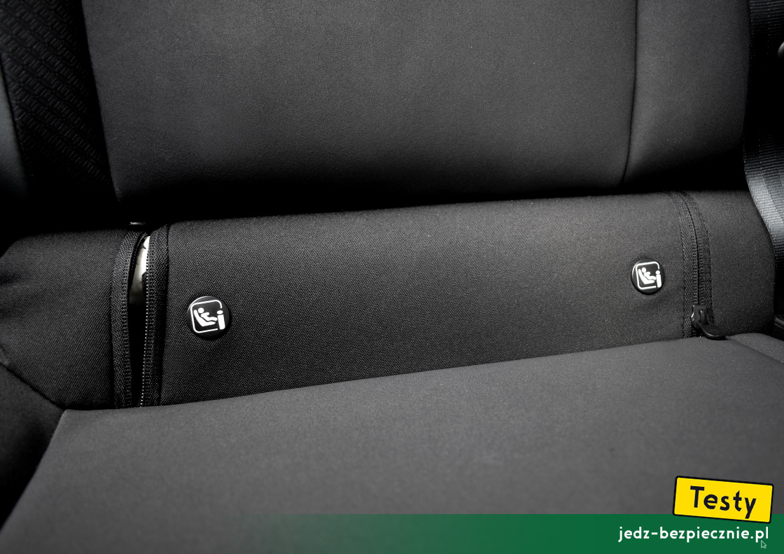 TESTY | Dacia Bigster | mocowania Isofix, i-Size