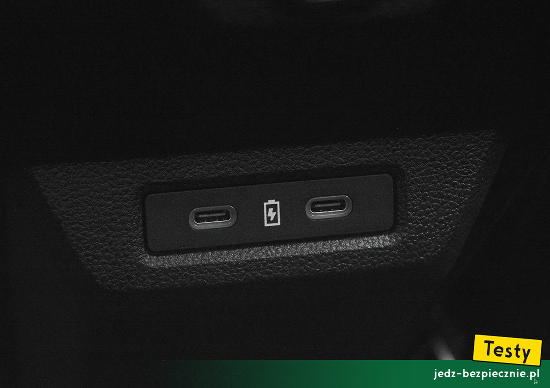TESTY | Dacia Bigster | porty usb typu C