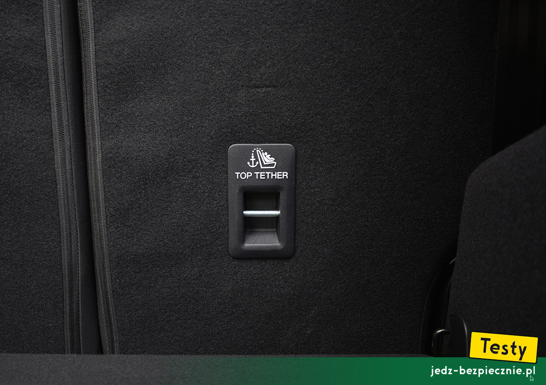 TESTY | Ford Puma mild hybrid facelifting | dodatkowy punkt top-tether, skrajne miejsca kanapy