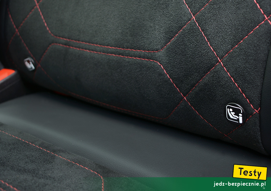 TESTY | Ford Puma mild hybrid facelifting | mocowania Isofix/i-Size, skrajne miejsca kanapy