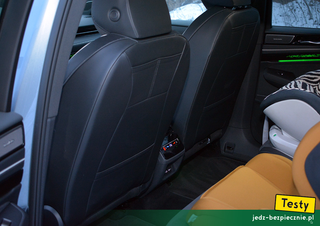 TESTY | Volkswagen ID.7 | tapicerka siedzeń ArtVelours