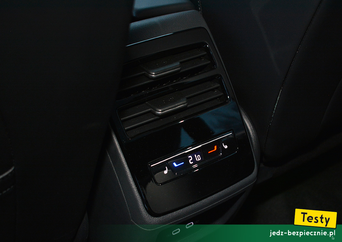 TESTY | Volkswagen ID.7 | trzystrefowa klimatyzacja automatyczna Climatronic