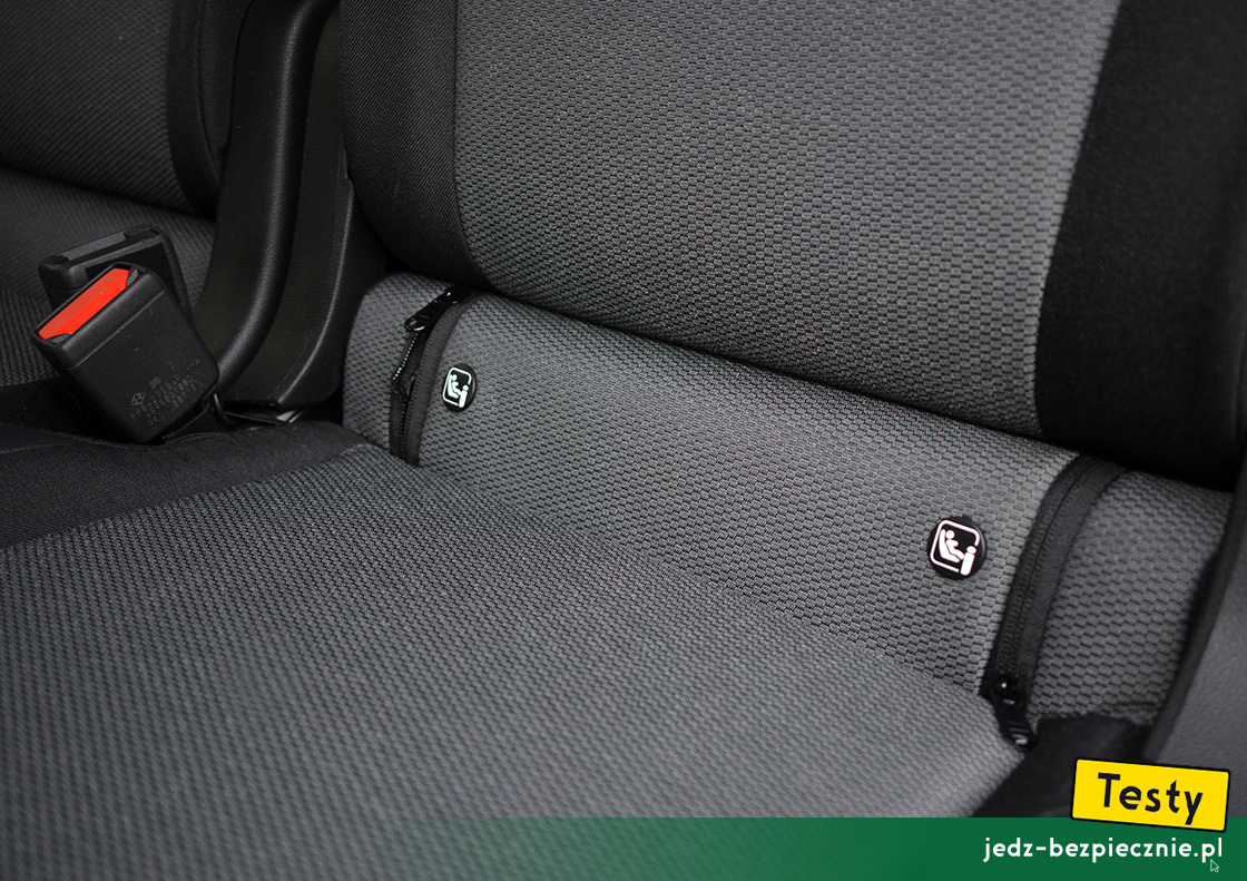 TESTY | Renault Grand Kangoo | pary mocowań Isofix, i-Size, skrajne fotele w II rzędzie siedzeń