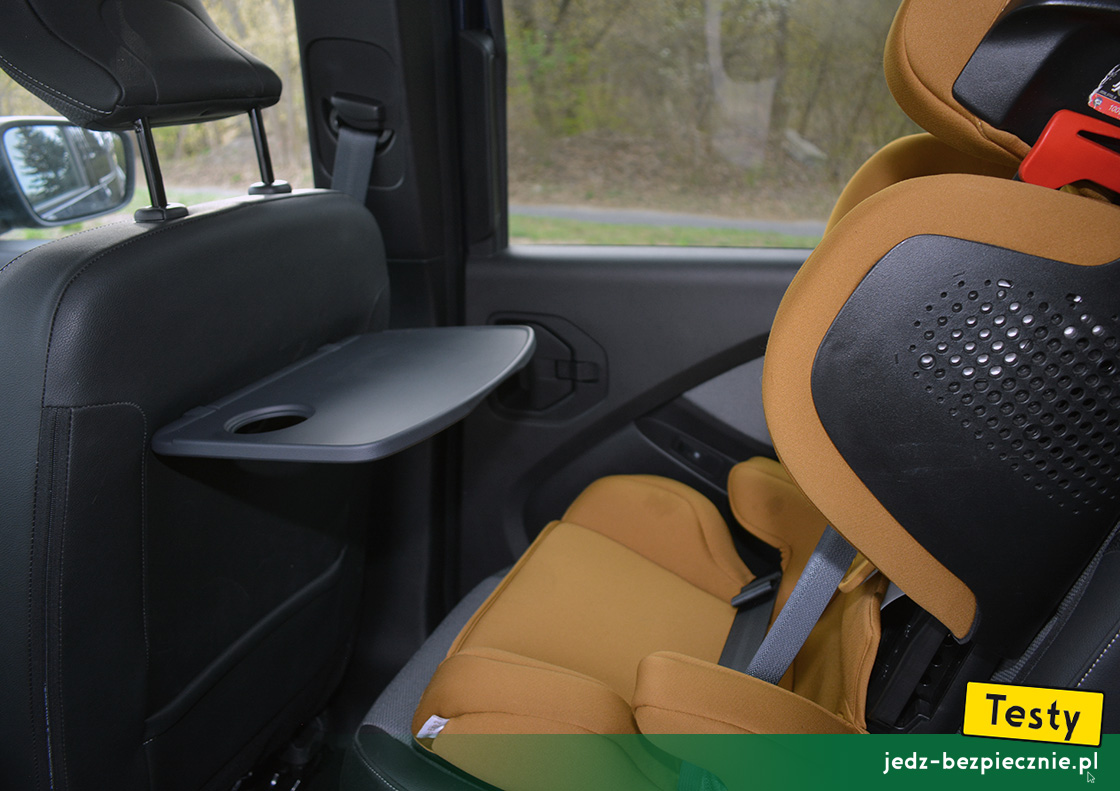 TESTY | Renault Grand Kangoo | otwierany stolik, II rząd siedzeń