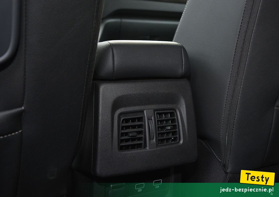 TESTY | Renault Grand Kangoo | nawiewy klimatyzacji, drugi rząd siedzeń