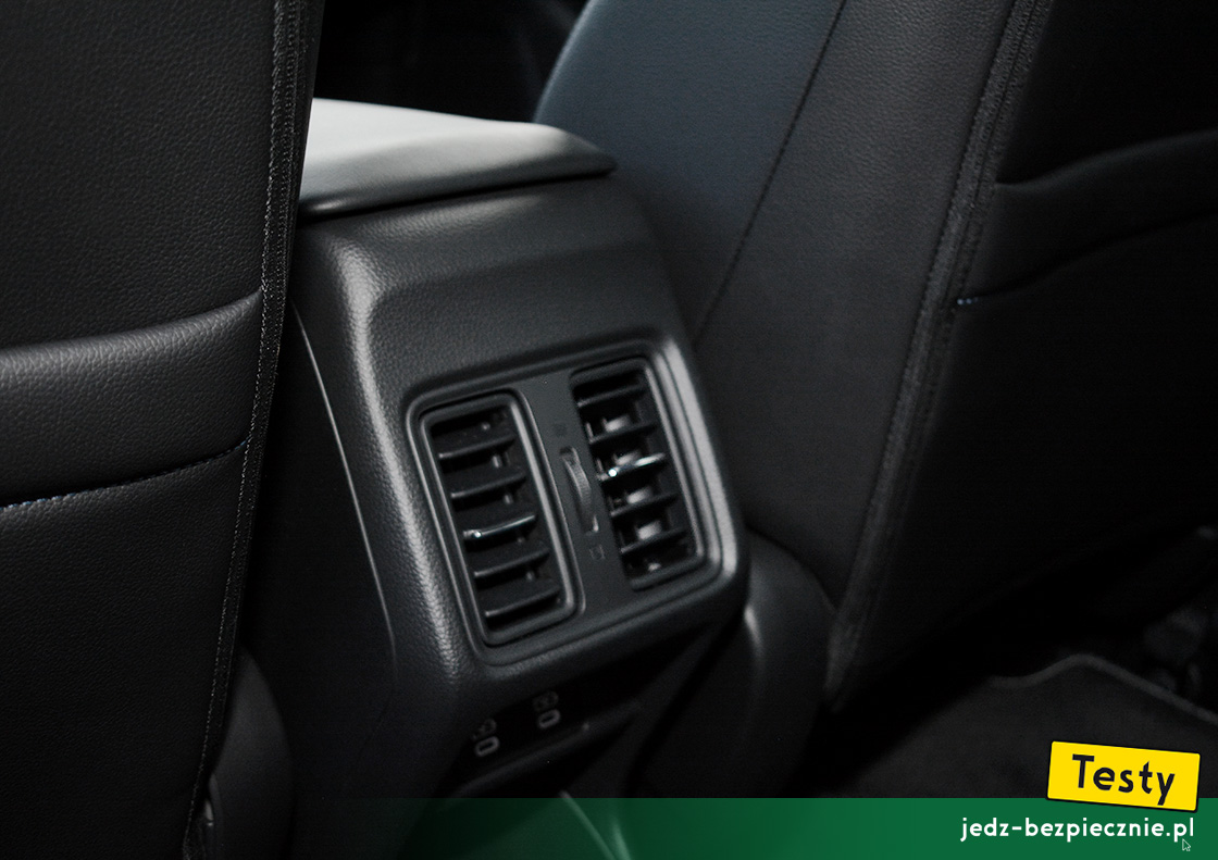 TESTY | Honda e:Ny1 | nawiewy klimatyzacji
