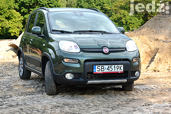 Testy - Fiat Panda 4x4 - jazda w terenie