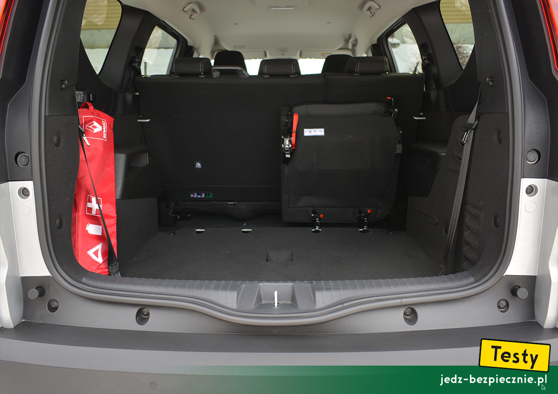 TESTY | Dacia Jogger 7-osobowa - bagażnik, wyjęty fotel z trzeciego rzędu siedzeń