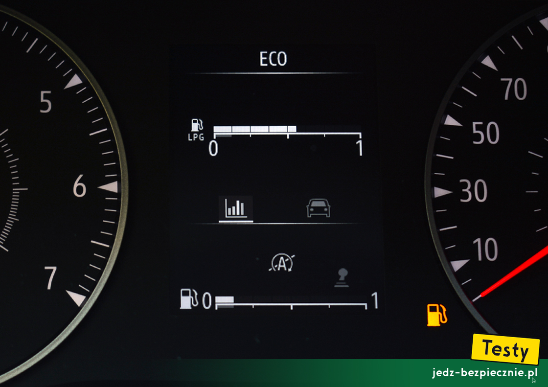 TESTY | Dacia Jogger 7-osobowa LPG - dane jazdy, zasilanie LPG