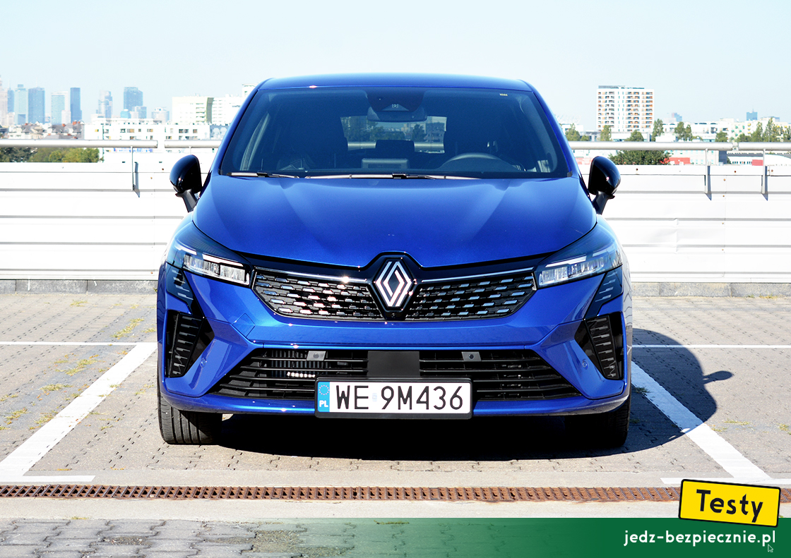 TESTY | Renault Clio V LPG facelifting - przód zmodernizowanej w 2023 roku piątej generacji
