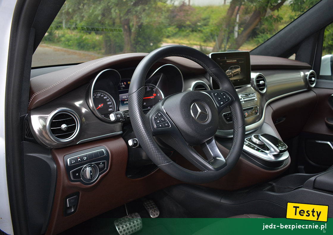 Testy - Mercedes Klasa V - wersja Exclusive z pakietem stylistycznym AMG