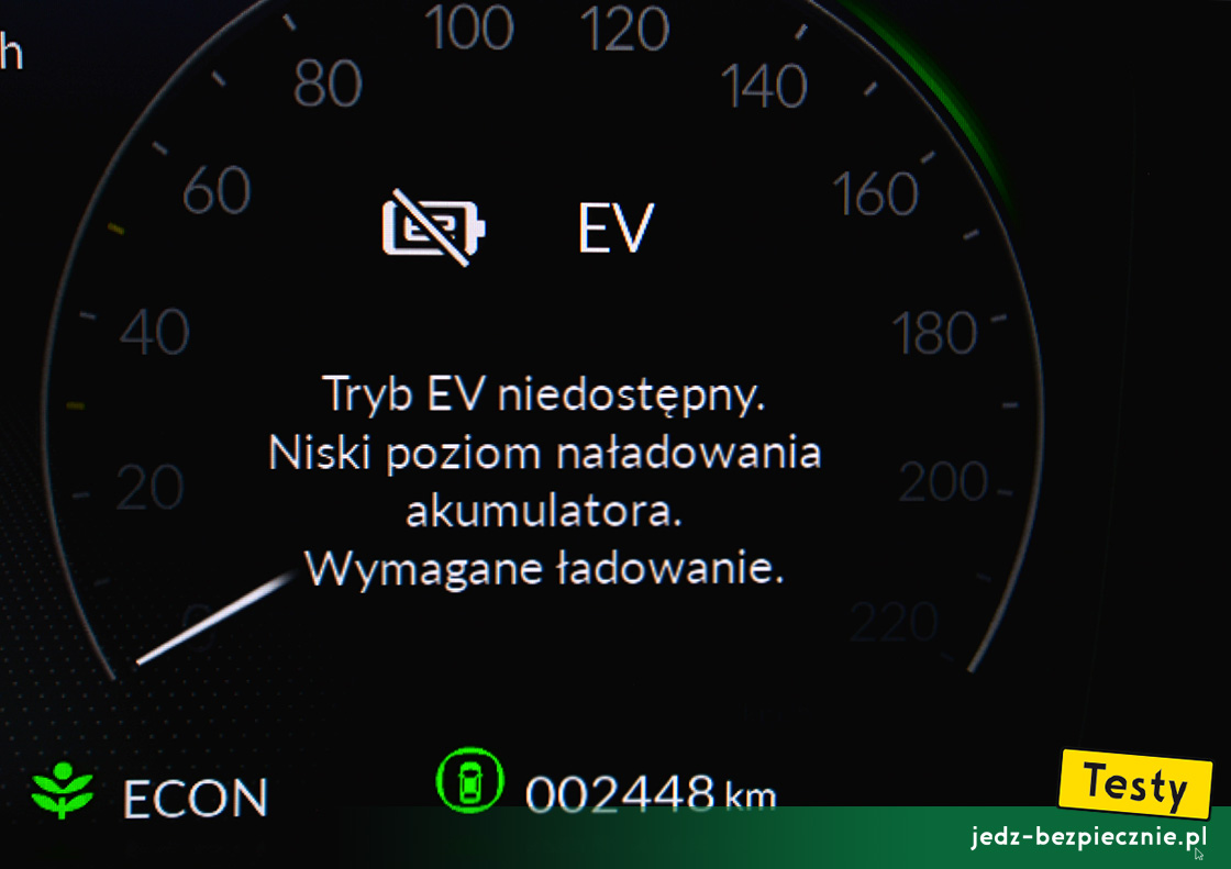 TESTY | Honda CR-V e:PHEV | rozładowana bateria, plug-in