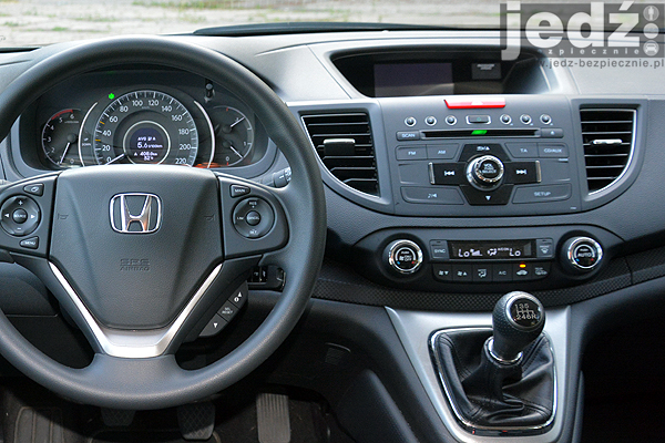 TESTY | Honda CR-V IV 2WD | Plusy i minusy - nawigacja
