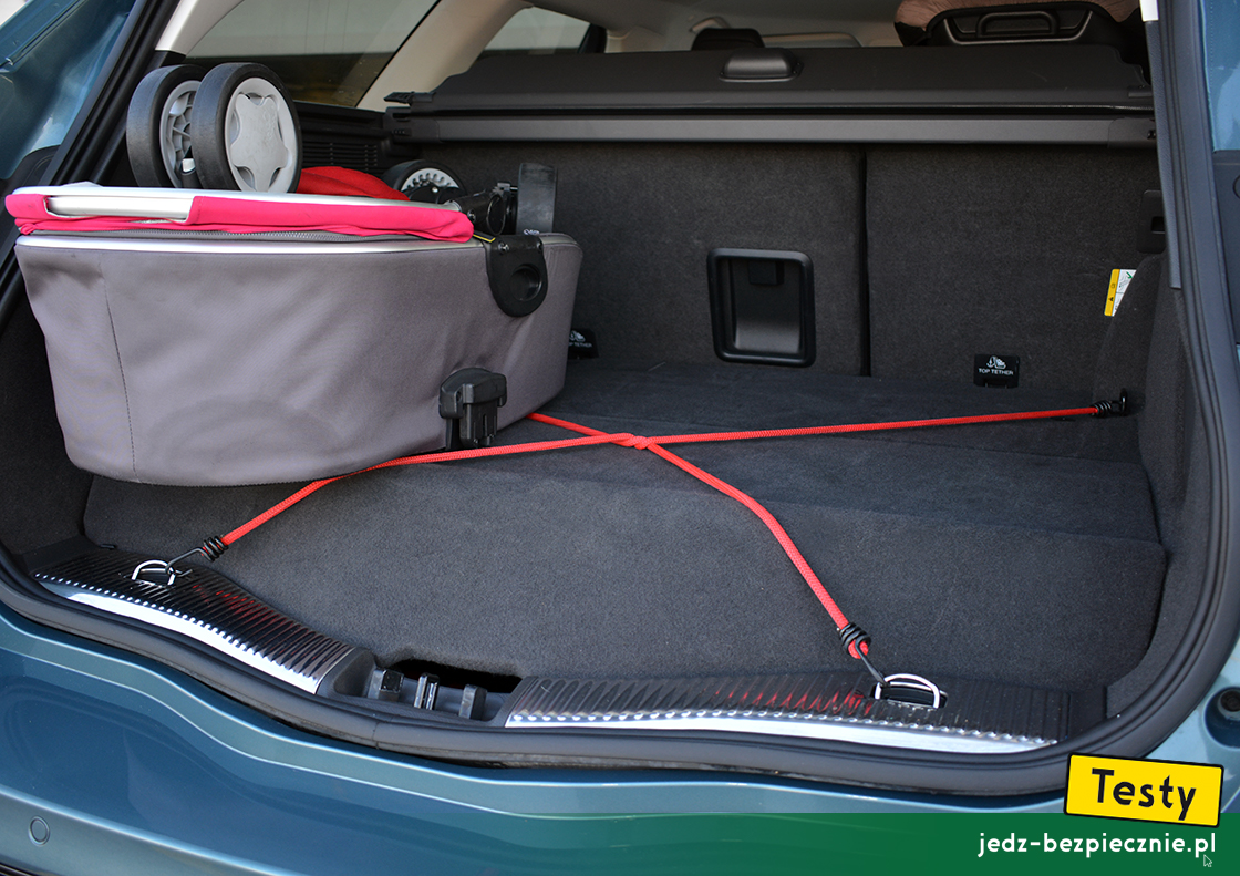 Testy - Ford Mondeo V facelifting kombi Hybrid - przestrzeń bagażowa