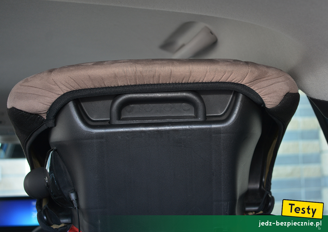 TESTY | Dacia Sandero III LPG - wysokość pomiędzy siedziskiem kanapy a podsufitką