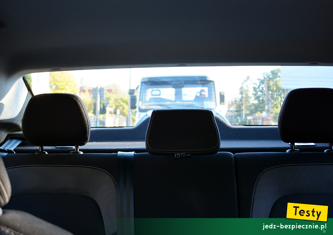 TESTY | Dacia Logan III - widoczność przez tylną szybę