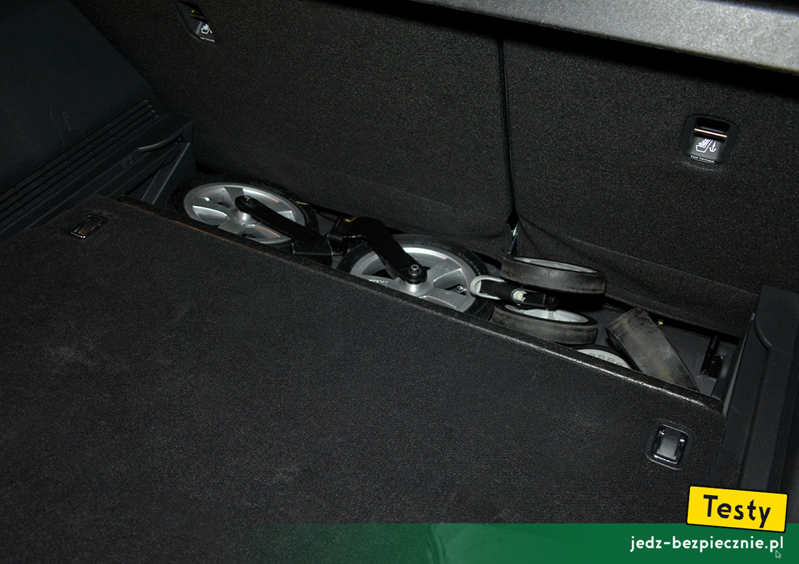 TESTY | Hyundai Kona EV - schowek pod podłogą bagażnika