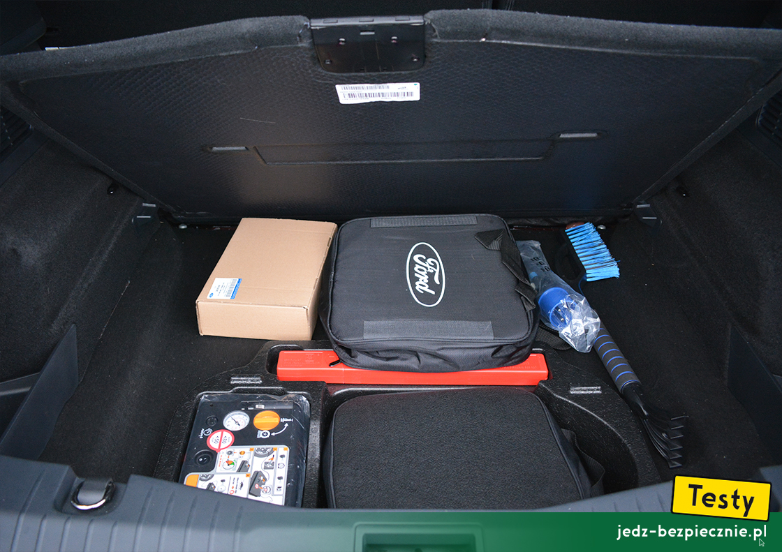 Testy - Ford Mustang Mach-E - ergonomia bagażnika z tyłu