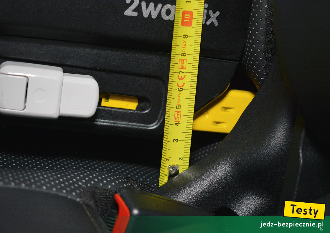 Testy - Kia EV6 - wady, wysokość umieszczenia punktów Isofix