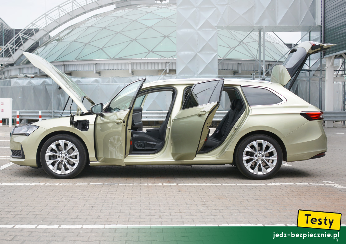 Testy - Skoda Superb IV kombi plug-in - plusy i minusy, podsumowanie, zużycie paliwa, osiągi