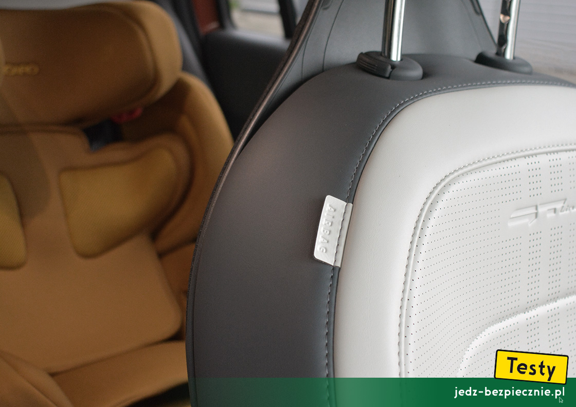 Testy - Kia EV3 - plusy: centralna poduszka powietrzna