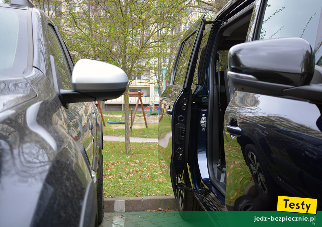 Testy - Renault Grand Kangoo - plusy: przesuwane boczne drzwi