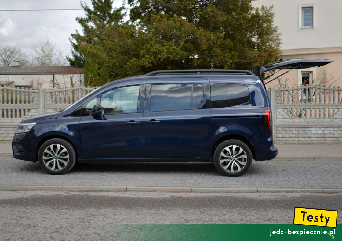 Testy - Renault Grand Kangoo - minusy: klapa bagażnika