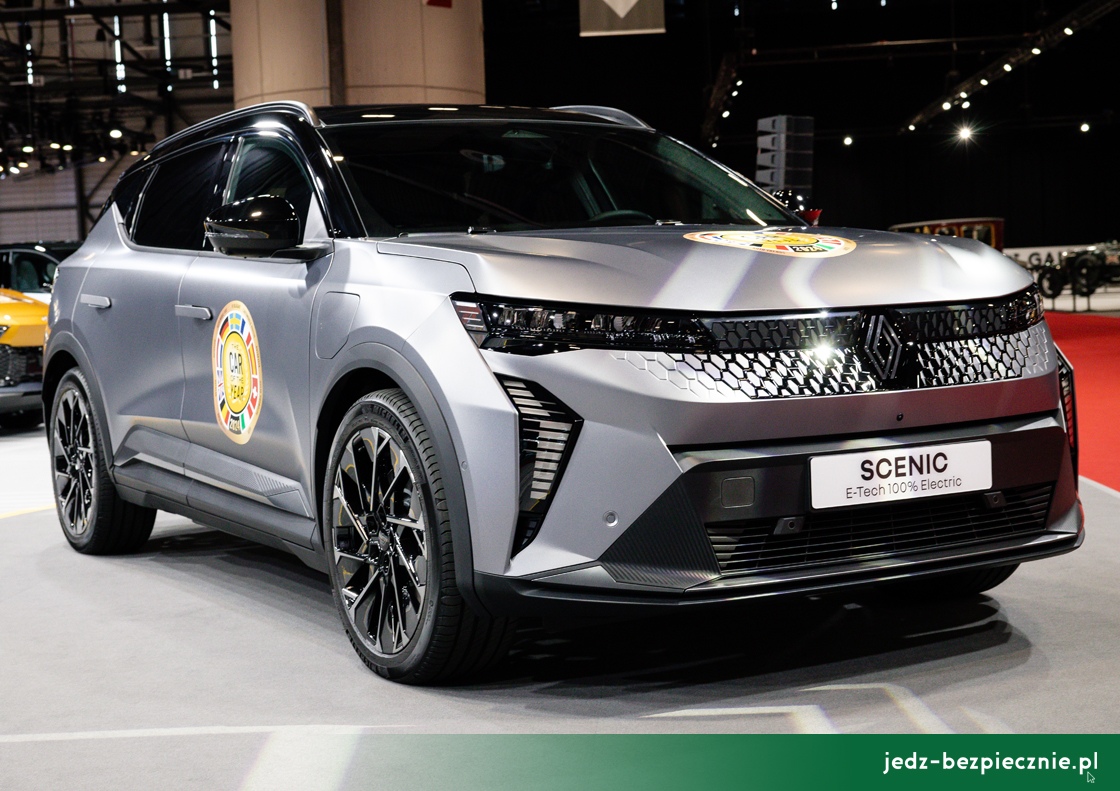 Wydarzenia - fianł Car of the Year 2024 - Renault Scenic E-Tech 100% eletric
