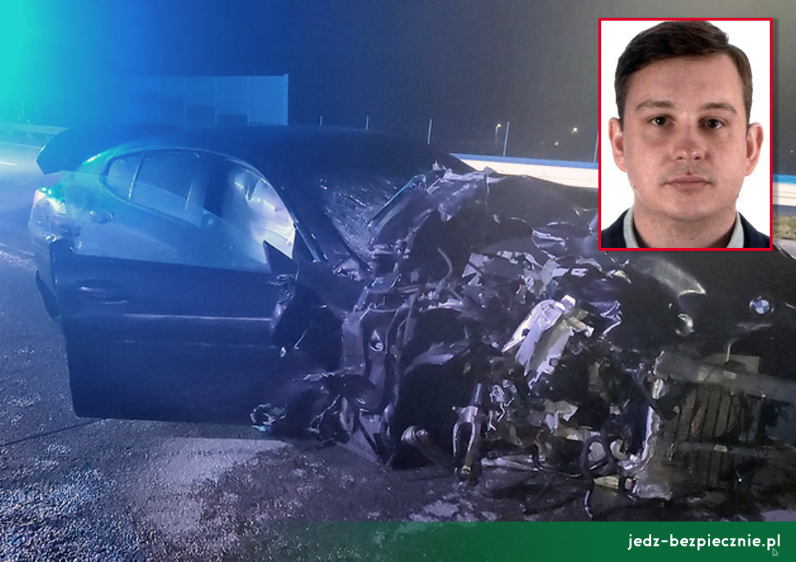 Wypadki drogowe - list gończy za Sebastianem Waldemarem Majtczakiem, kierowcą BMW, któremu postawiono zarzut spowodowania śmiertelnego wypadku na A1