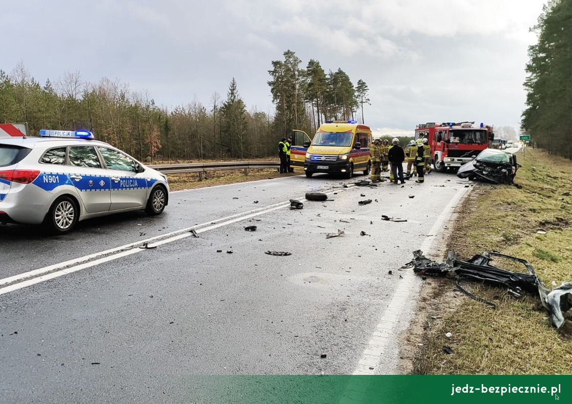 Wypadki drogowe - wstępne podsumowanie 2024 roku - poszkodowani, zabici, Dzień Zero