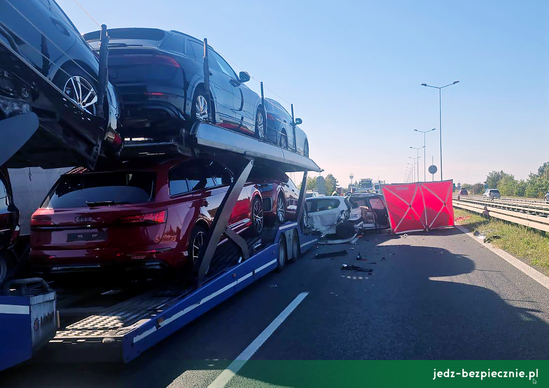 Wypadek drogowy na S8, Oleśnica, cztery osoby nie żyją | Jedź Bezpiecznie