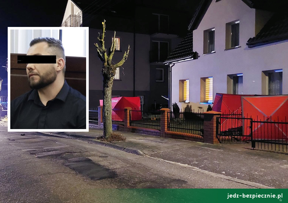 Patryk F. sprawca wypadku drogowego w Międzyzdrojach, w których zginęły trzy osoby, 23 grudnia 2023 roku | Jedź Bezpiecznie