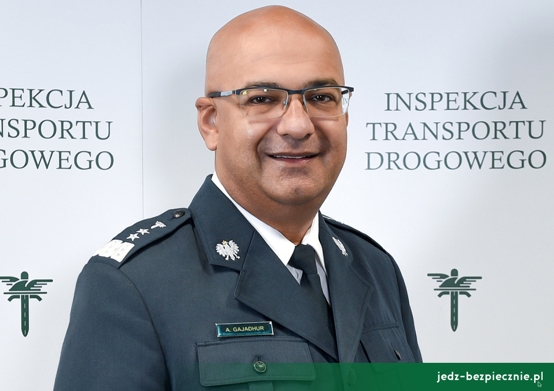 WYWIADY JEDŹ BEZPIECZNIE | Alvin Gajadhur, Główny Inspektor Transportu Drogowego
