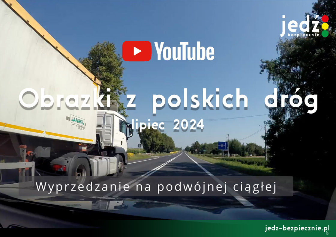 Obrazki z polskich dróg - niebezpieczne sytuacje, listopad 2024